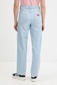 Odzież Dickies jeansy relaxed fit damskie DK0A88NK0FE1 niebieski
