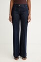 Missoni jeansy straight damskie granatowy DS26SI0L.BW00ZB