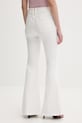 Odzież Miss Sixty Jeansy flare damskie 6M1JJ2430F biały