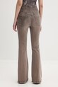 Odzież Miss Sixty Jeansy flare damskie 6M2JJ2050B brązowy