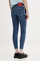 Odjeća HUGO skinny traperice za žene 932 50522418 mornarsko plava