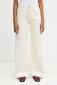 Anine Bing BRIE JEAN krem relaxed fit ženske traperice bež A.06.12211.YLW31