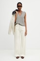 Anine Bing BRIE JEAN krem relaxed fit ženske traperice A.06.12211.YLW31 bež