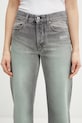 Off-White Spray Susy jeansy proste damskie szary 2YA069S26DEN003