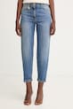 Elisabetta Franchi jeansy relaxed fit damskie niebieski PJ27D61E1