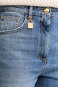 Elisabetta Franchi jeansy relaxed fit damskie niebieski PJ27D61E1