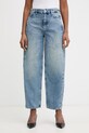 Karl Lagerfeld jeansy slouchy damskie niebieski B2W10080