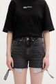 Karl Lagerfeld Jeans jeansy straight damskie szary B2W10083