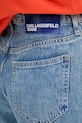 Karl Lagerfeld Jeans jeansy flare damskie niebieski B2W10099