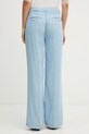 Odzież Blugirl Blumarine spodnie regularne damskie RA6081.D5049 niebieski