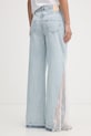 Odzież Blugirl Blumarine jeansy relaxed fit damskie RA6181.D5009 niebieski