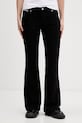 Juicy Couture τζιν flare γυναικεία LOW RISE BOOTCU μαύρο JCDJE126955