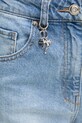 Morgan jeansy wide leg damskie niebieski PAVA