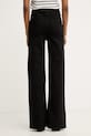 Odzież Morgan jeansy wide leg damskie PIUMI czarny