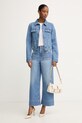 Morgan jeansy damskie PODIA2 niebieski SS26