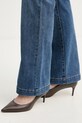 Morgan jeansy flare damskie POLASO2 niebieski