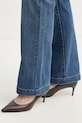 Morgan jeansy flare damskie POLASO2 niebieski
