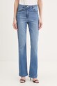 Morgan jeansy bootcut damskie niebieski PUIKO