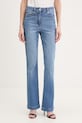 Morgan jeansy bootcut damskie niebieski PUIKO
