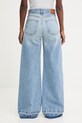 Odzież Anine Bing Lewis jeansy wide leg damskie A.06.11592 niebieski