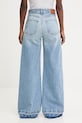 Odzież Anine Bing Lewis jeansy wide leg damskie A.06.11592 niebieski