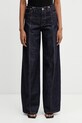 Sportmax Spdora jeansy relaxed fit damskie granatowy 2612181035600