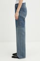 Wales Bonner Chance jeansy straight damskie WS26DE01.CO06.502 niebieski SS26