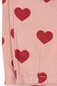 Konges Sløjd jeansy dziecięce MAGOT FRILL PANTS GOTS KS104358.PreSpring różowy