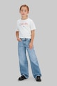 Calvin Klein Jeans jeansy dziecięce HR WIDE Planet friendly niebieski IG0IG03053.128.176.PPY2