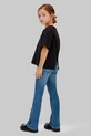 Calvin Klein Jeans jeansy dziecięce MR FLARE IG0IG03087.128.176.PPY2 niebieski