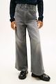 Tommy Hilfiger jeansy dziecięce MABEL WIDE Planet friendly szary KG0KG09286.116.122.PPY2