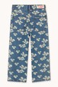 Момиче Детски дънки Tinycottons BLOSSOMS DENIM JEANS SS26.334 син