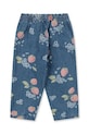 Konges Sløjd jeansy dziecięce MAGOT FRILL PANTS GOTS granatowy KS104970.PPY2