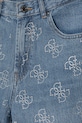 Dziewczynka Guess jeansy wide leg dziecięce J6GA00.D45E0.PPY2.M niebieski