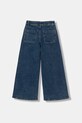 United Colors of Benetton jeansy wide leg dziecięce 45ONCE03R.G.Riproposto granatowy SS26