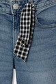 Dziewczynka United Colors of Benetton jeansy flare dziecięce 45ONCE04Q.G.Stagionale granatowy