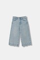 United Colors of Benetton jeansy wide leg dziecięce niebieski 4P1XGE031.P.Stagionale