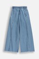 Coccodrillo jeansy wide leg dziecięce niebieski WC6123101GGJ