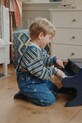 Konges Sløjd ogrodniczki dziecięce MAGOT OVERALLS GOTS ogrodniczki granatowy KS104361.PreSpring