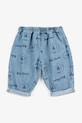Bobo Choses jeans neonato Pickles The Dog 126AB074 blu SS26