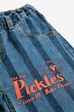 Bobo Choses jeansy dziecięce Pickles The Dog niebieski 126AC099