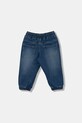 United Colors of Benetton otroške kavbojke jogger kroja 44LGGF01V.P.Riproposto mornarsko modra SS26