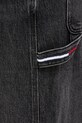 Τζιν παντελόνι Tommy Jeans DM0DM22566 μαύρο