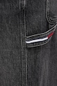 Τζιν παντελόνι Tommy Jeans DM0DM22566 μαύρο