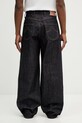 Odzież Kenzo jeansy FG55DP4246Q0 granatowy