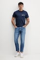 Τζιν παντελόνι Karl Lagerfeld Jeans B1M10051 σκούρο μπλε SS26