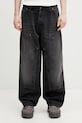 Carhartt WIP OG Double Knee Pant jeansy loose męskie czarny I036273.89B7