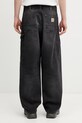Odzież Carhartt WIP OG Double Knee Pant jeansy loose męskie I036273.89B7 czarny