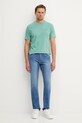 Trussardi jeansy slim fit męskie P400HE04841N niebieski SS26