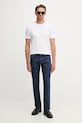 Trussardi jeansy regularne męskie P403H604870N niebieski SS26